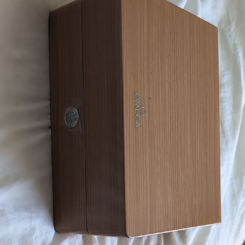 Omega Brown Wooden Watch Box